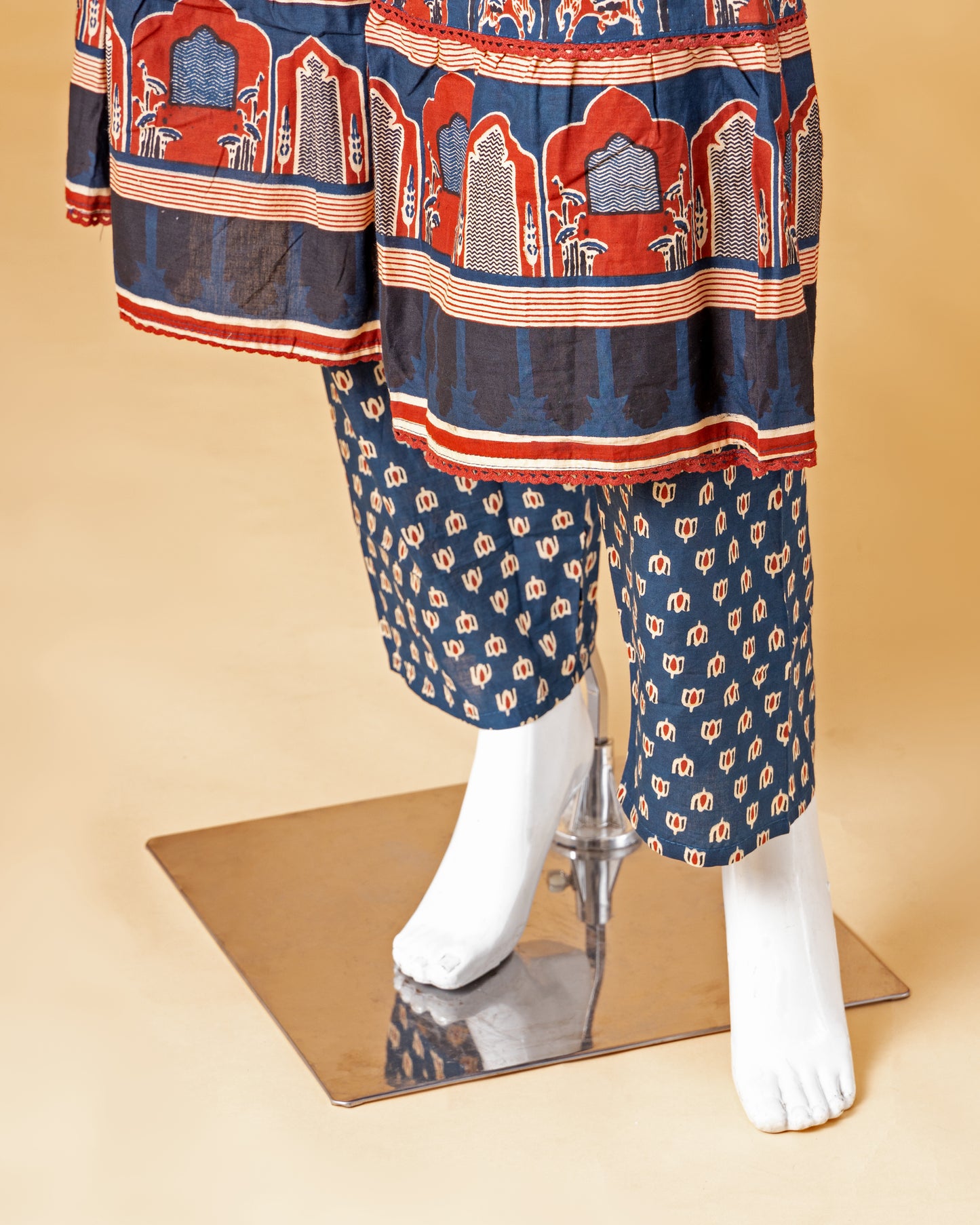 Jaipur Grace || 3-Piece Jaipuri Suit for Women