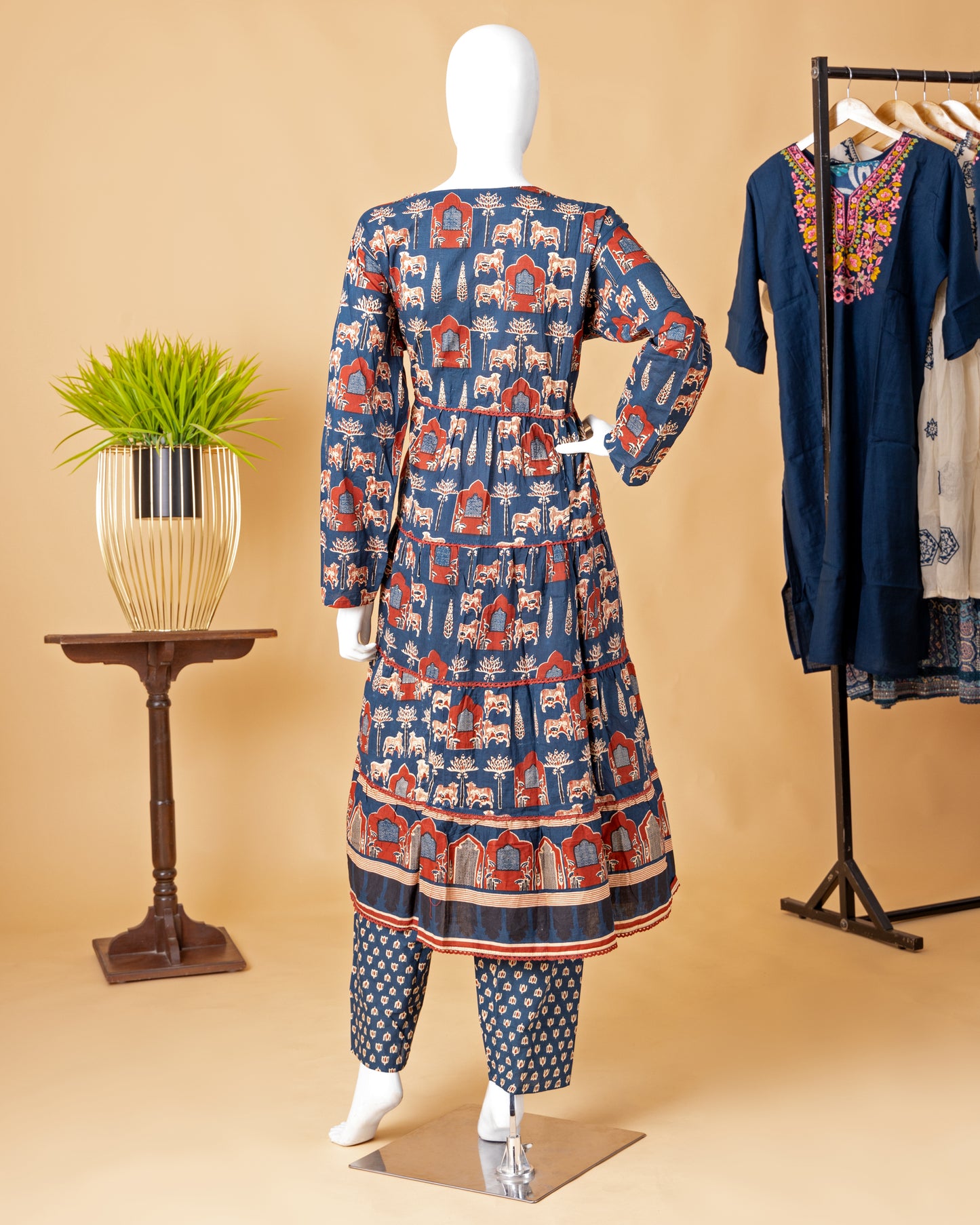 Jaipur Grace || 3-Piece Jaipuri Suit for Women